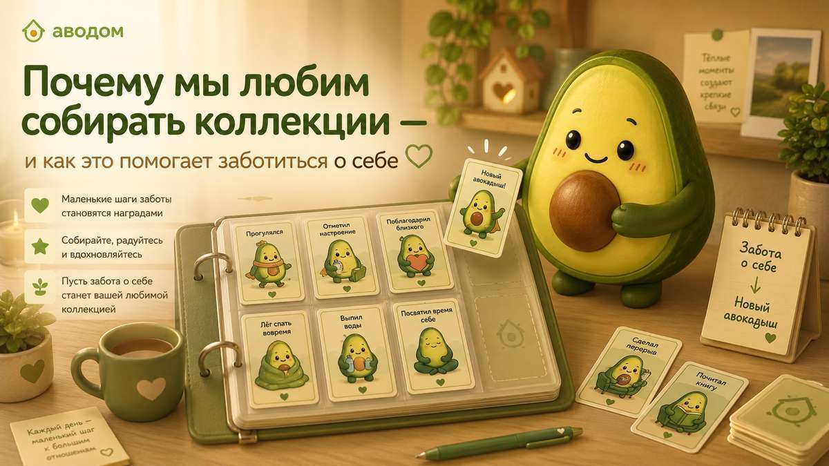 Почему мы любим собирать коллекции