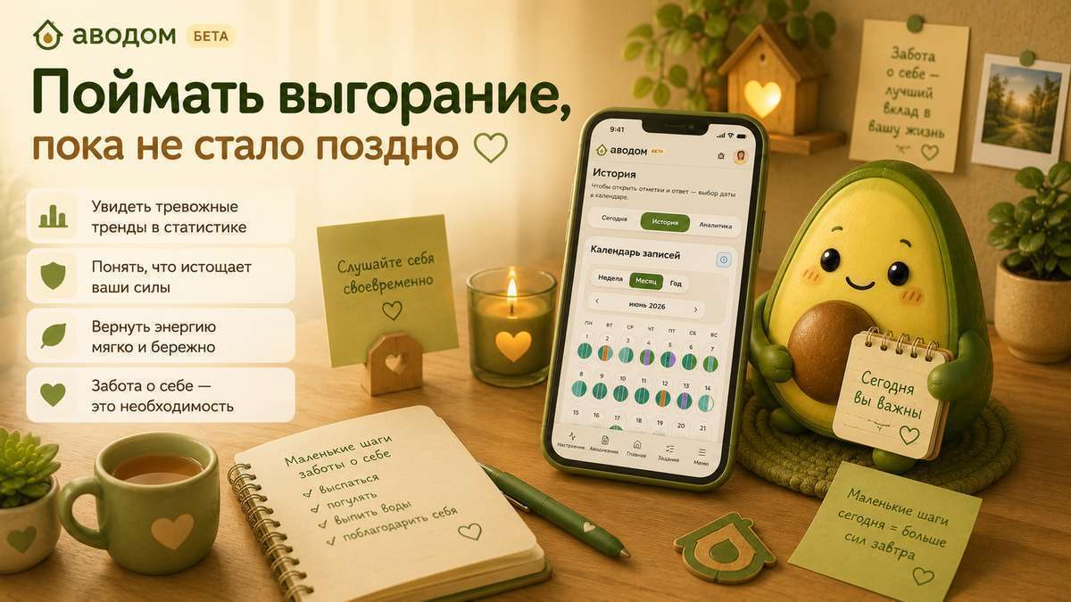 Как распознать выгорание по трекеру настроения