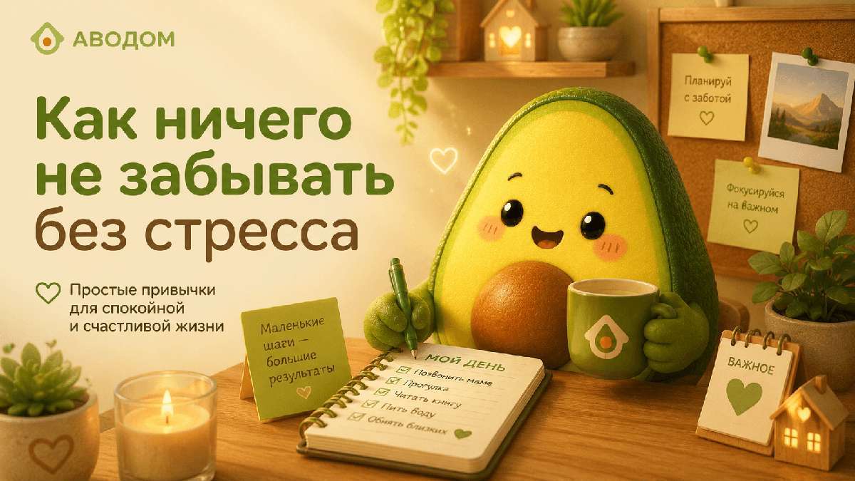 Как ничего не забывать без стресса